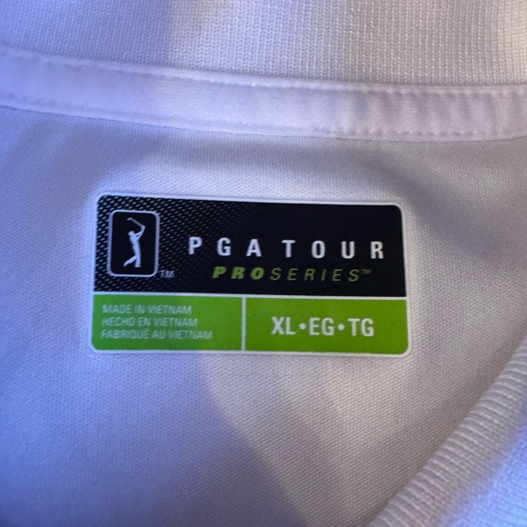 PGA Tour Pro Series White Shirt NWOT - Picture 3 of 4